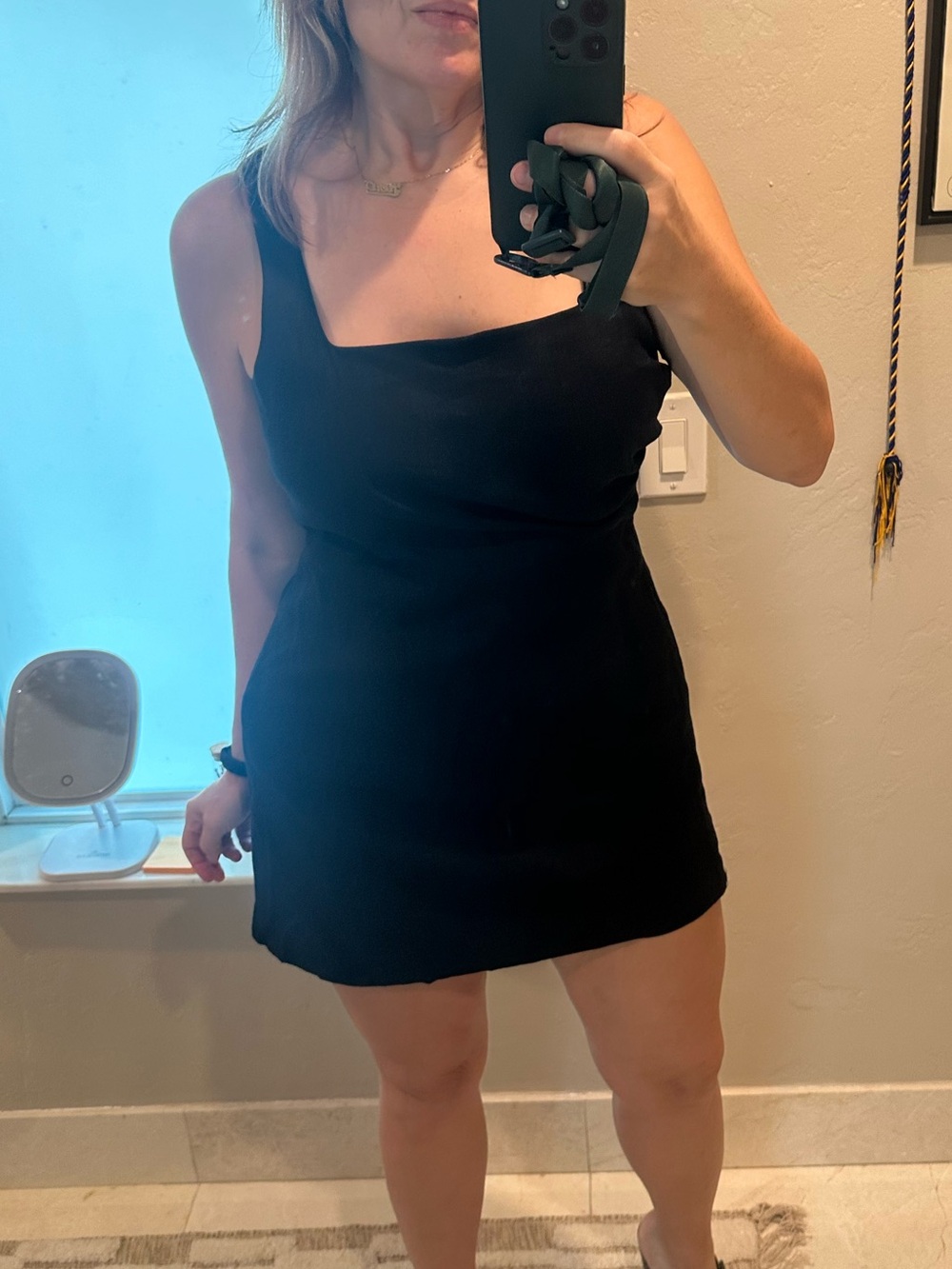 NWT Antonio Melani Black Sleeveless Romper Dress Size 14 Classic Chic